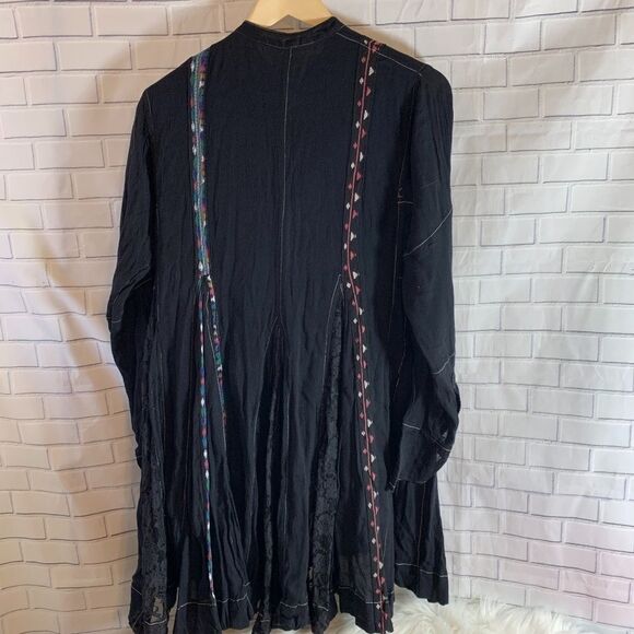 Free People FP One Black Panel Inset Dress… - Picture 5 of 5